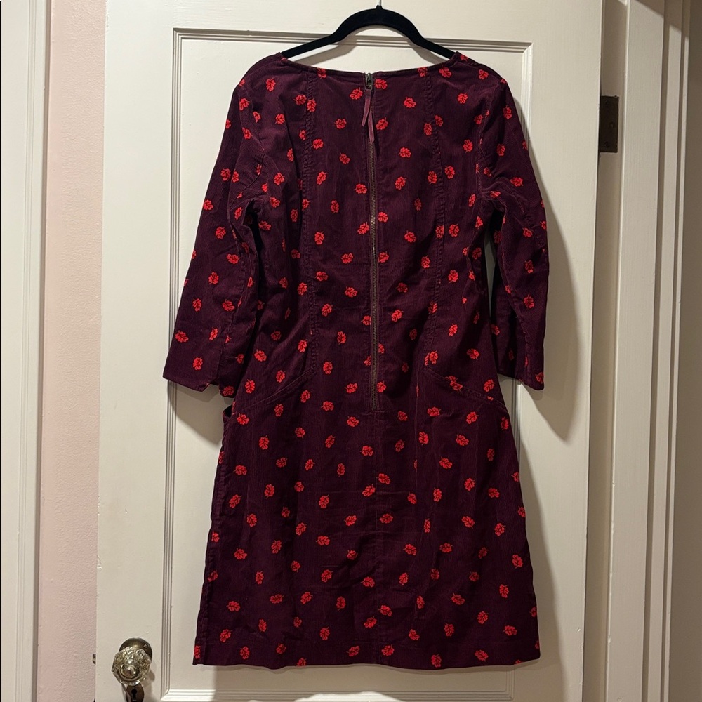 Corduroy 3/4 dress. - Picture 6 of 8